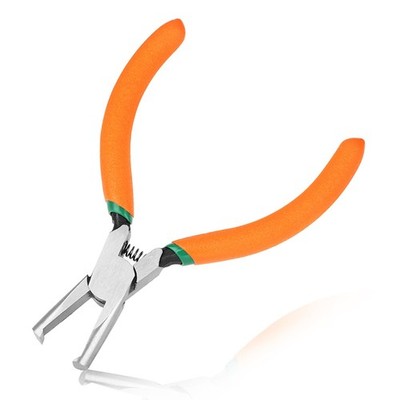 LEONTOOL 5-Inch Transverse End Cutter SMT/SMD Chip Side 5'', Orange & Green 