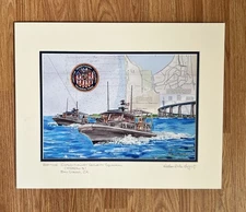 MSRON-3 art print San Diego naval base CA US Navy Squadron three veteran gift