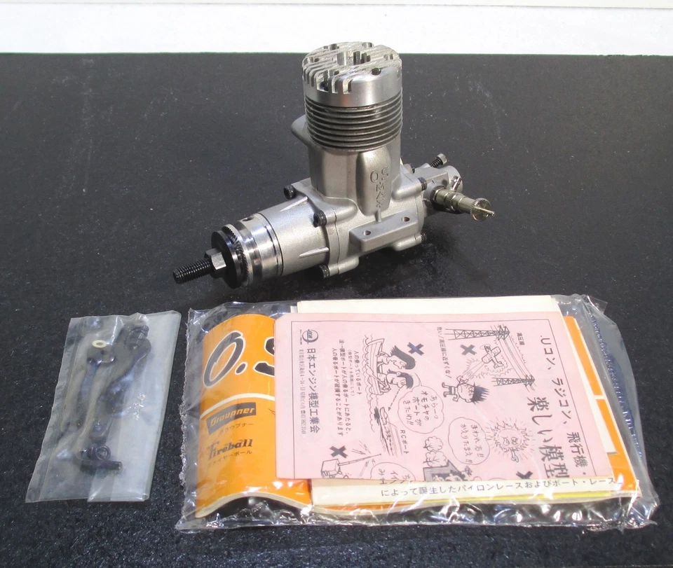 O.S. MAX-40SR Rear Carburetor 6.49cc 2 Cycle Glow Engine for R/C Airplane New - Image 2 of 4