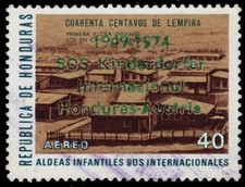 HONDURAS C549 - Aldea Infantil en Honduras 25 Aniversario (pf61137)