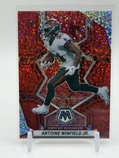Antoine Winfield Jr. 2022 Panini Mosaic #235 Sparkle Red Tampa Bay Buccaneers