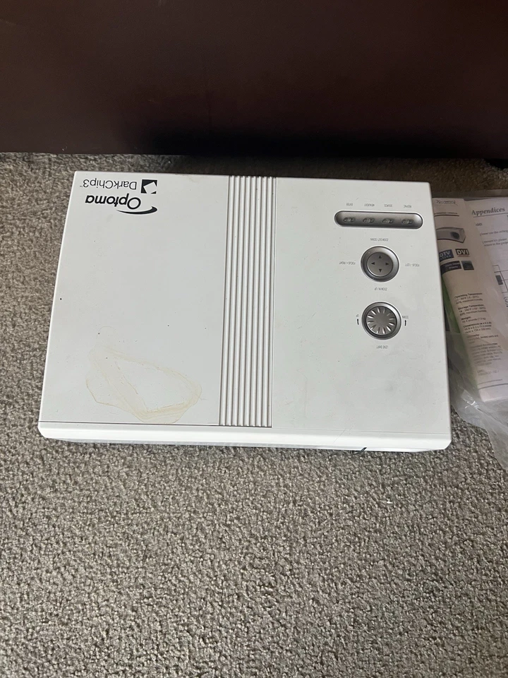 Optima Darkchip3 Projector H78dc3 with controller tested - Image 3 of 4
