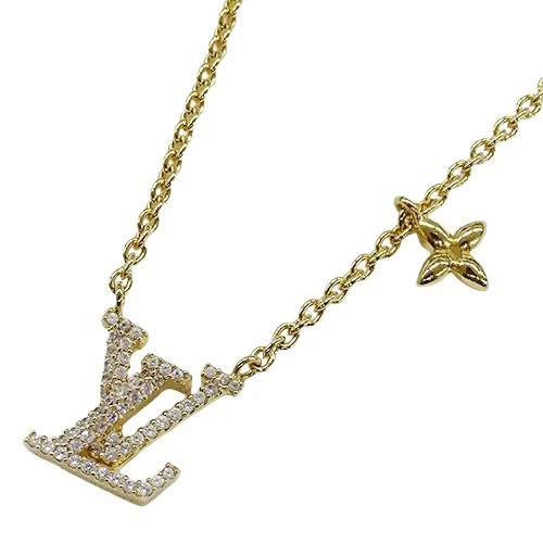 LOUIS VUITTON（LV） Louis Vuitton Strass LV Iconic Necklace Strass Metal P0033094