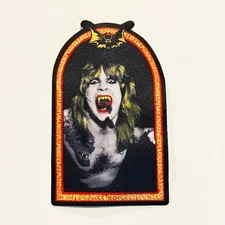 OZZY OSBOURNE Speak Of The Devil 3.5" Twill Iron On Patch  black sabbath