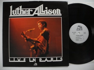 LUTHER ALLISON Live In Paris LP 1979 France Near Mint