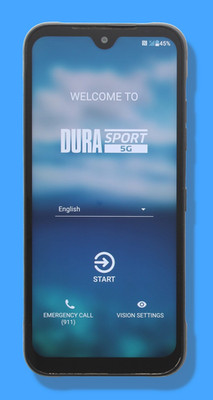 UNLOCKED VERIZON KYOCERA DURASPORT 5G UW C6930 64GB SMARTPHONE BLACK