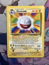 Electrode - 25/130 - Pokemon Base Set 2 Rare Card WOTC MP