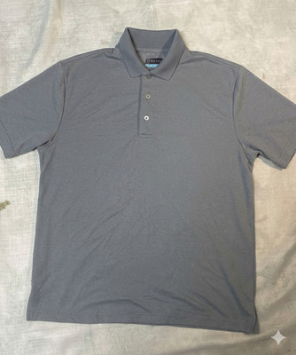 Port Authority Men s Performance Polo Shirt   Solid Grey S (L) 