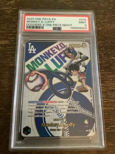 2025  Luffy PSA 9