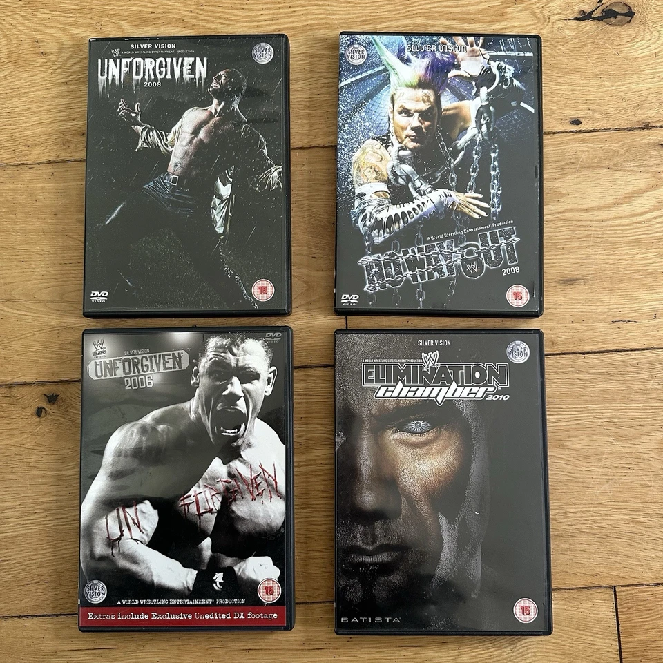 WWE DVD Bundle Lot 12 The Rock 2006 No Mercy Armageddon Unforgiven No Way Out - Image 4 of 4