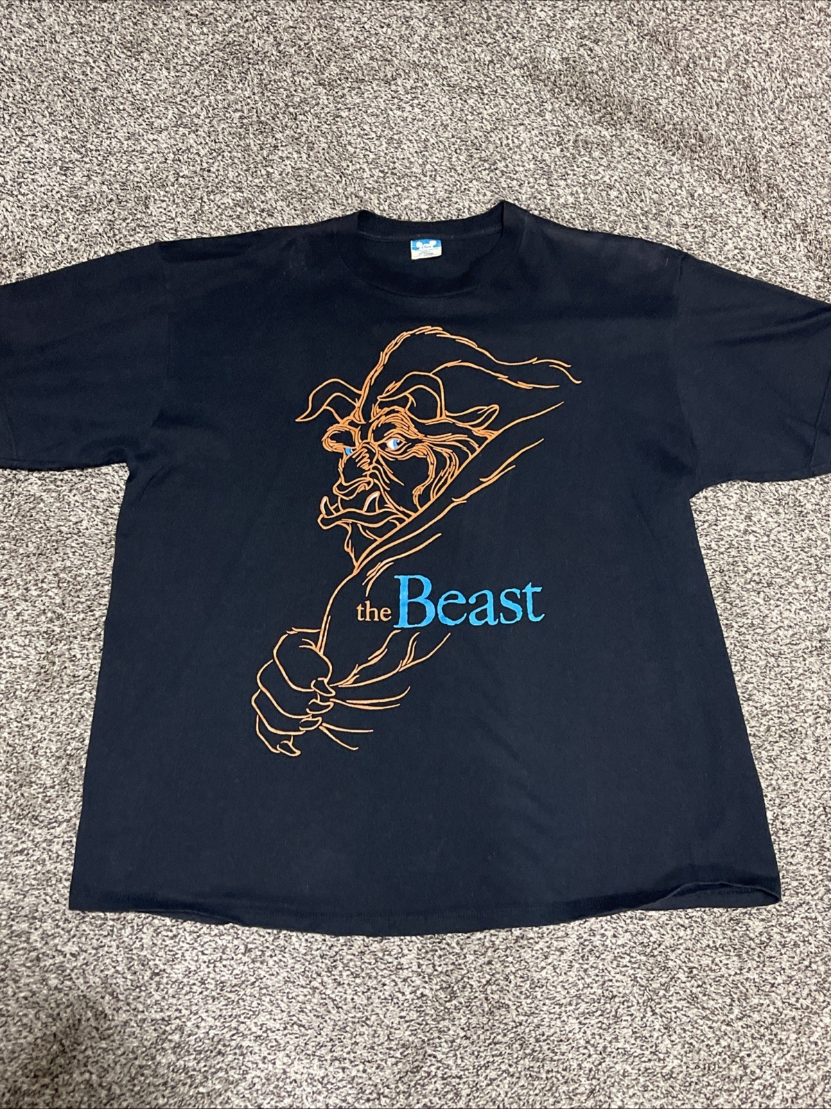 Vintage Beauty And The Beast Shirt Made In USA Th… - image 2