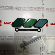Trd Tri-color Grille Badge Emblem For Tacoma 4runner Tundra Sequoia Green