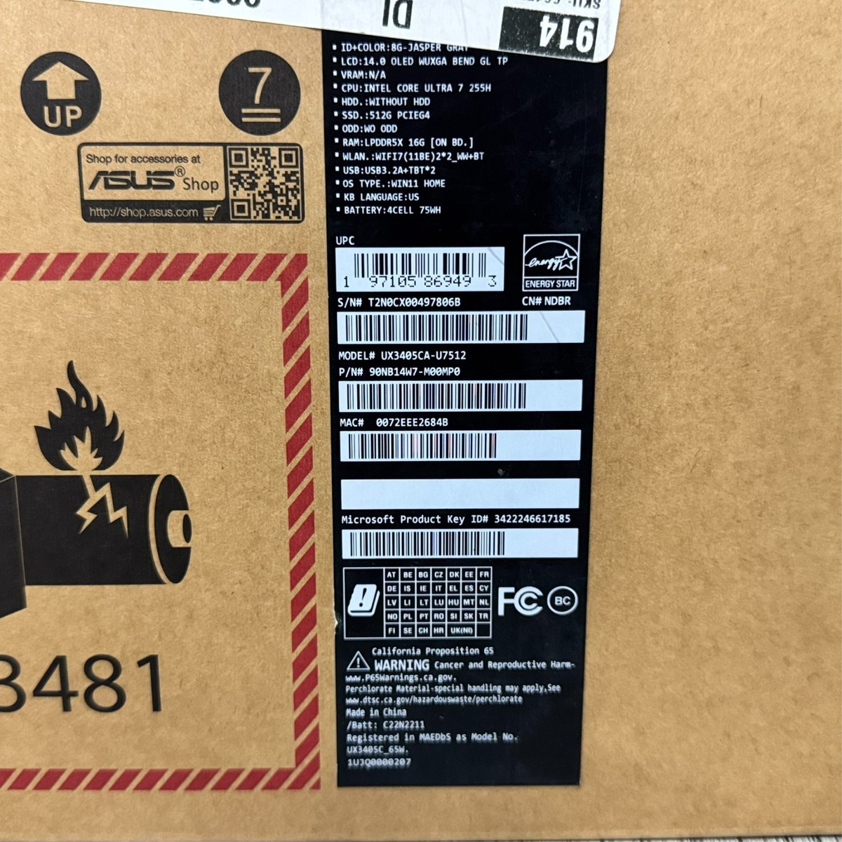 ASUS Zenbook 14