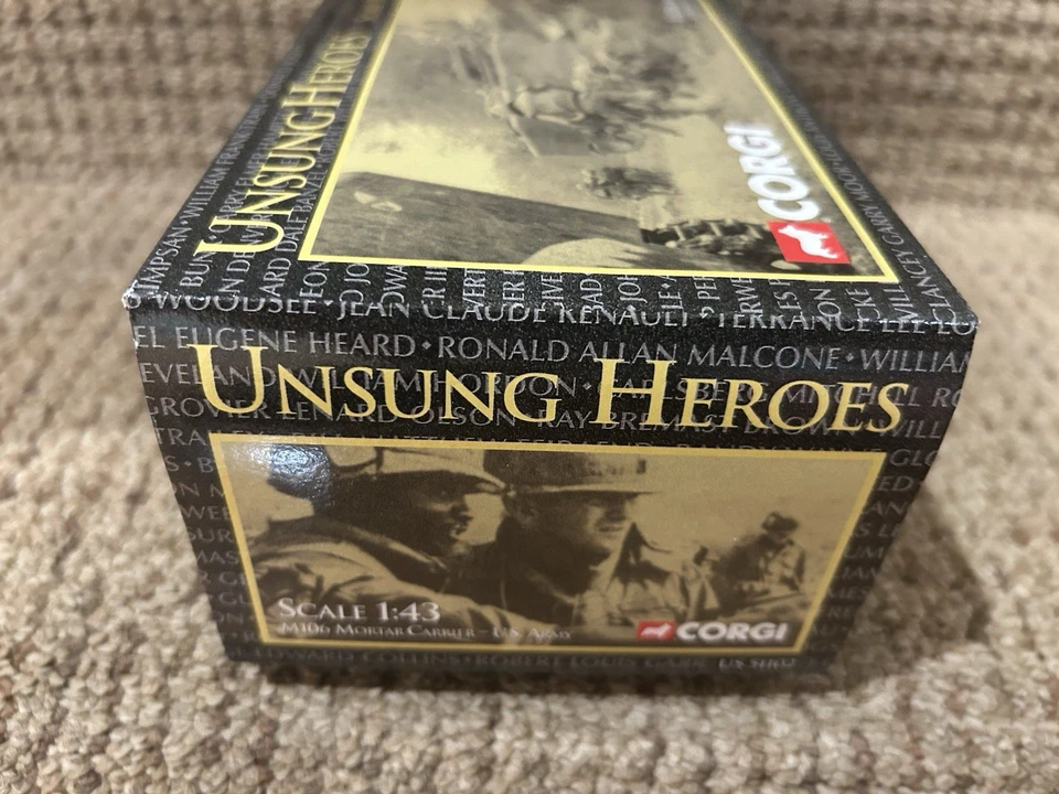 Corgi 1:50 M106 Mortar Carrier/Armored Personnel Carrier Vietnam 1965 No US51102 - Image 3 of 4