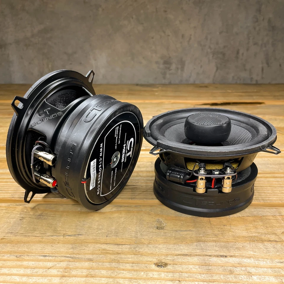 Used CT Sounds MESO-5-25-COX 140 Watts RMS 5.25 Inch Car Coaxial Speakers, Pair - Image 2 of 4
