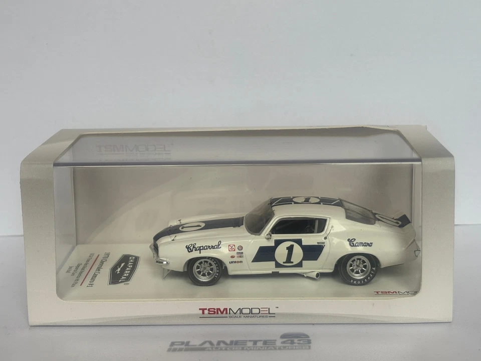 TRUESCALE TSM 114344 CHEVROLET CAMARO #1 SCCA TRANS-AM ROAD 1970 1/43 - Photo 3/3