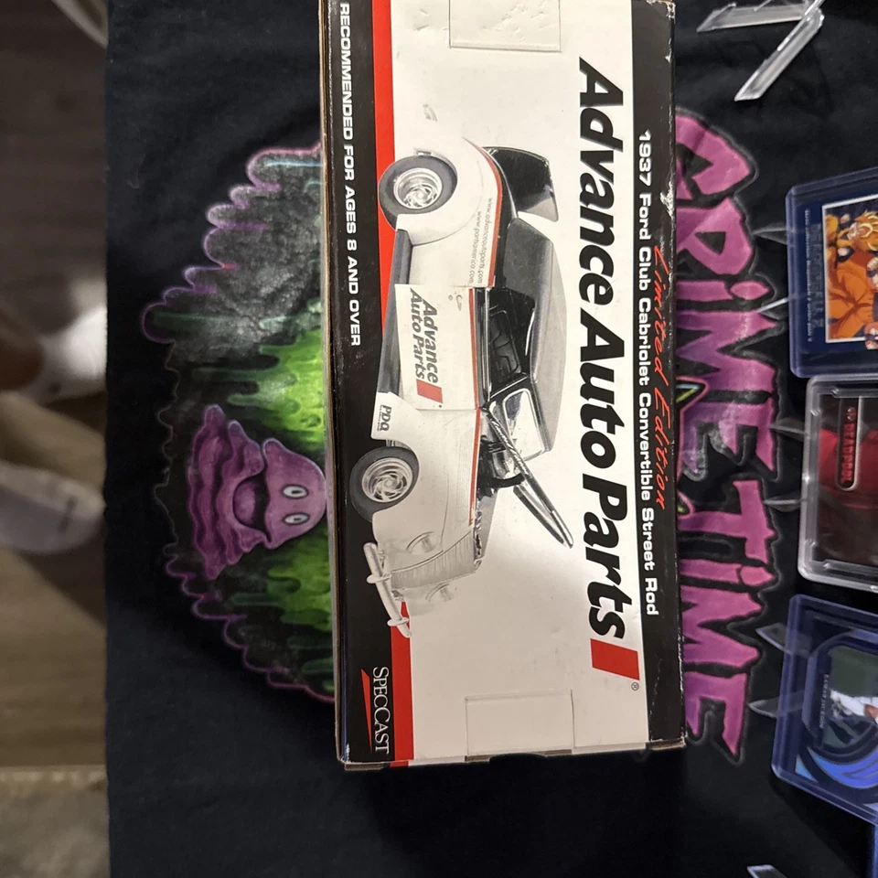 Ford Club Cabriolet 1937 convertible Street Rod Bank # 16026 fundido a presión Hot Rod Foto 4 de 4