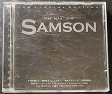 Samson-The Masters-2 CD Special Edition-Eagle Records-European Community Import