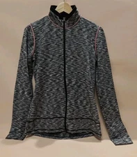 Women's Mondor Long Sleeved Figure Skating Jacket Black And White Medium 
