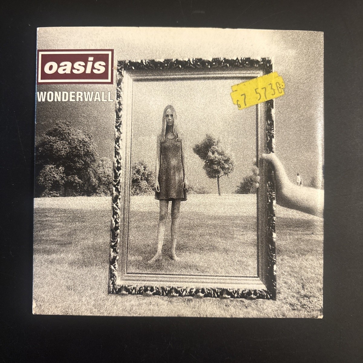 ZZ OASIS - WONDERWALL - 4 TRACK CD SINGLE LIKE NEW PROMO W/POSTER