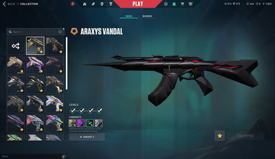 Valorant ACC/ Plat 3 Peak 150+ Skins All Agents Unlocked