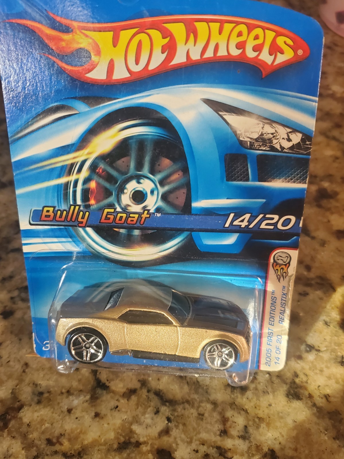 Hot Wheels Bully Goat 2005 First Editions 14/20 Realistix New Sealed Diecast Car