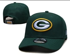 GREEN BAY PACKERS GREEN HAT MVP AUTHENTIC NFL FOOTBALL TEAM ADJUSTABLE CAP NEW