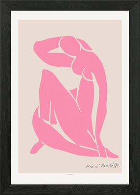DAME ROSE MATISSE Framed Wall Art Poster Canvas Print Picture