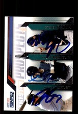 Signed Baseball Card Auto Dustin Ackley Nick Franklin Steve Baron 2009 TriStar
