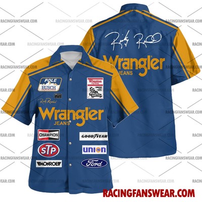Ricky Rudd Nascar Racing 1984 Uniform  Hawaiian Shirts