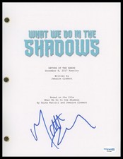 Matt Berry "What We Do in the Shadows" AUTOGRAPH Signed Full Pilot Script ACOA