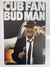 Budweiser Beer - Harry Caray Chicago Cubs Sign - Bud Light - Baseball - MLB