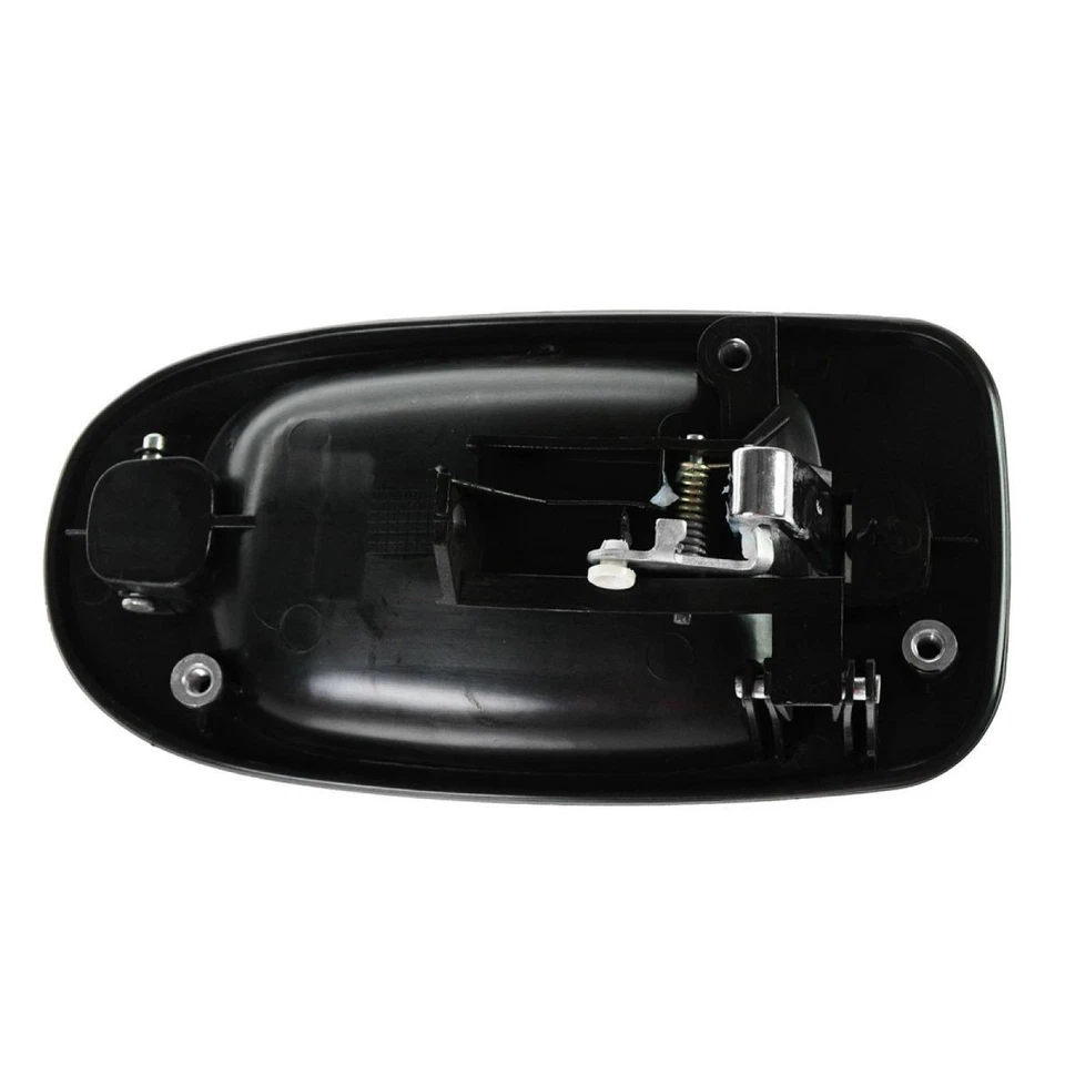 Manija de puerta exterior cromada deslizante lado del pasajero trasera negra para Buick Terraza Foto 2 de 2