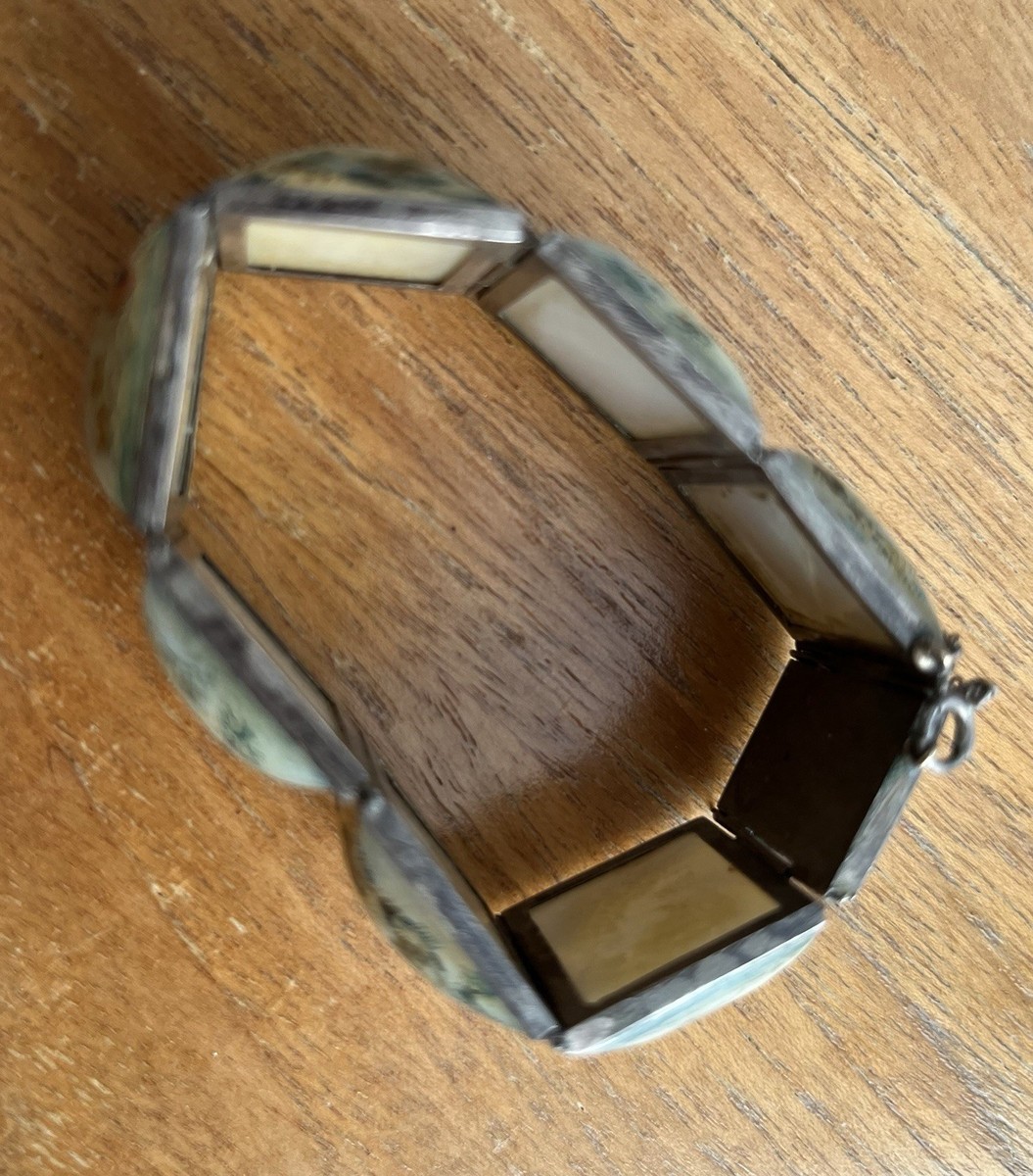 Vintage Asian Story Telling Bracelet View 5