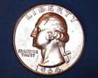 1964  WASHINGTON QUARTER  CH/BU** 1230-5A
