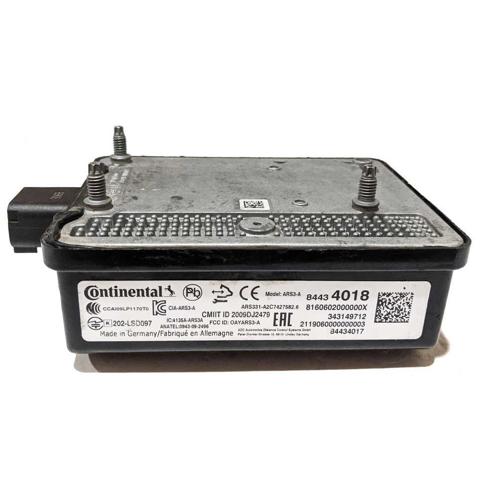 OEM Forward Range Distance Radar Sensor Buick Cadillac Chevrolet GMC 84434018 - Image 3 of 4