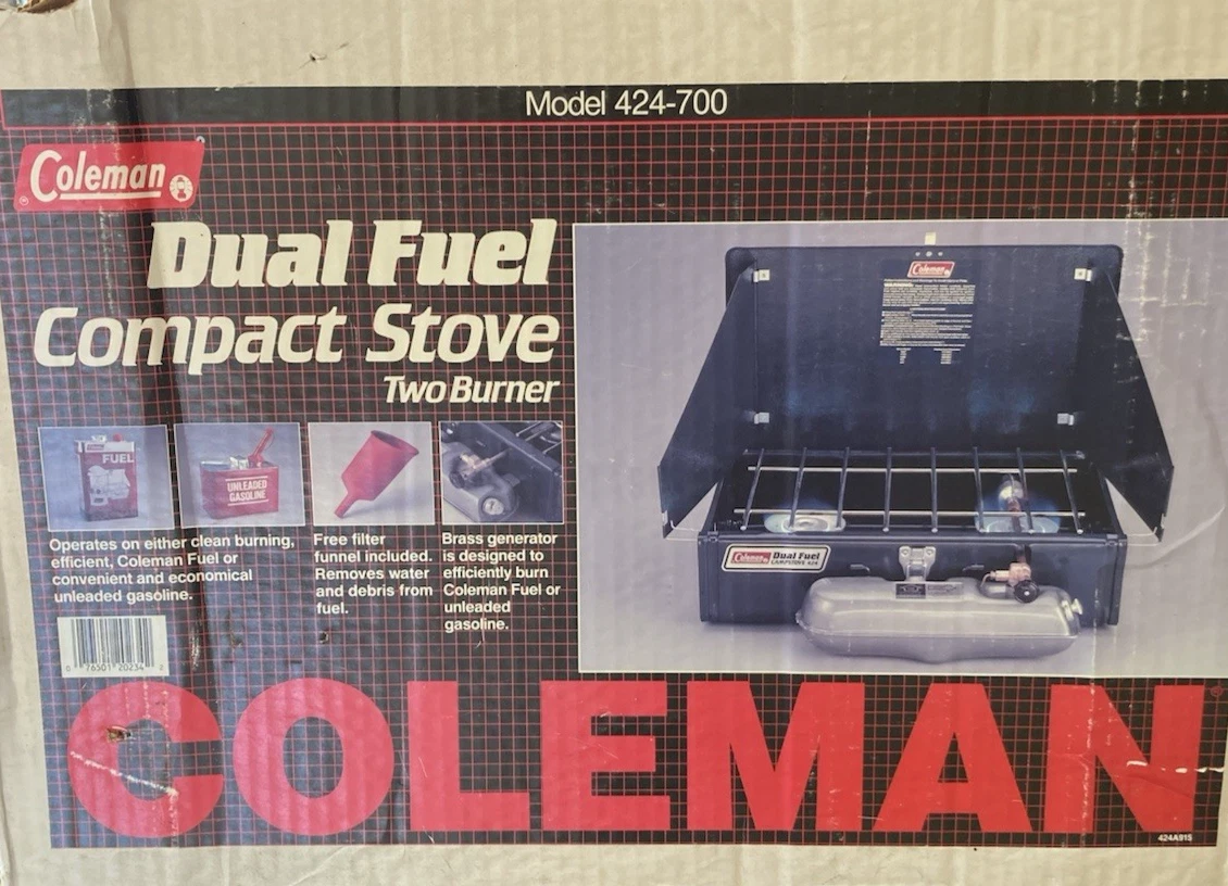 Coleman Dual Fuel Stove 424 for sale | eBay