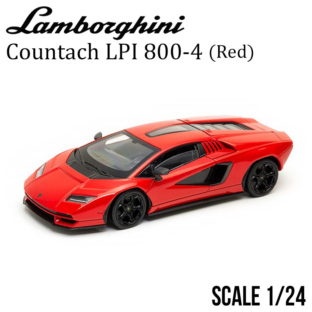 じじい 2点セット Revuelte Countach LPI 800-4 Amazon.com: GerRit 1:24 Red 2021 Lamborghini Countach LPI