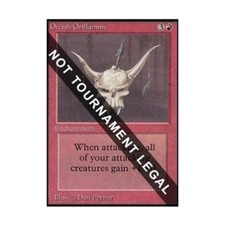 WotC MtG Collector's Ed Orcish Oriflamme (CE) (U) EX
