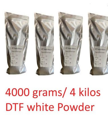 4 KILOS / 4000 grams DTF Powder  DTF Printing 8.8lb Adhesive White DTF Powder