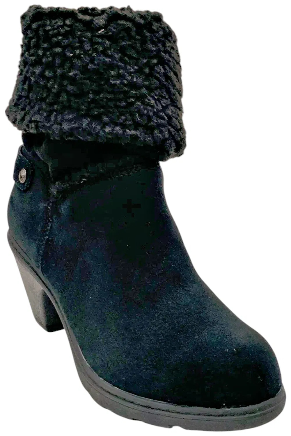 Anne Klein Sports Womens AK Harvest Ankle Boots Black