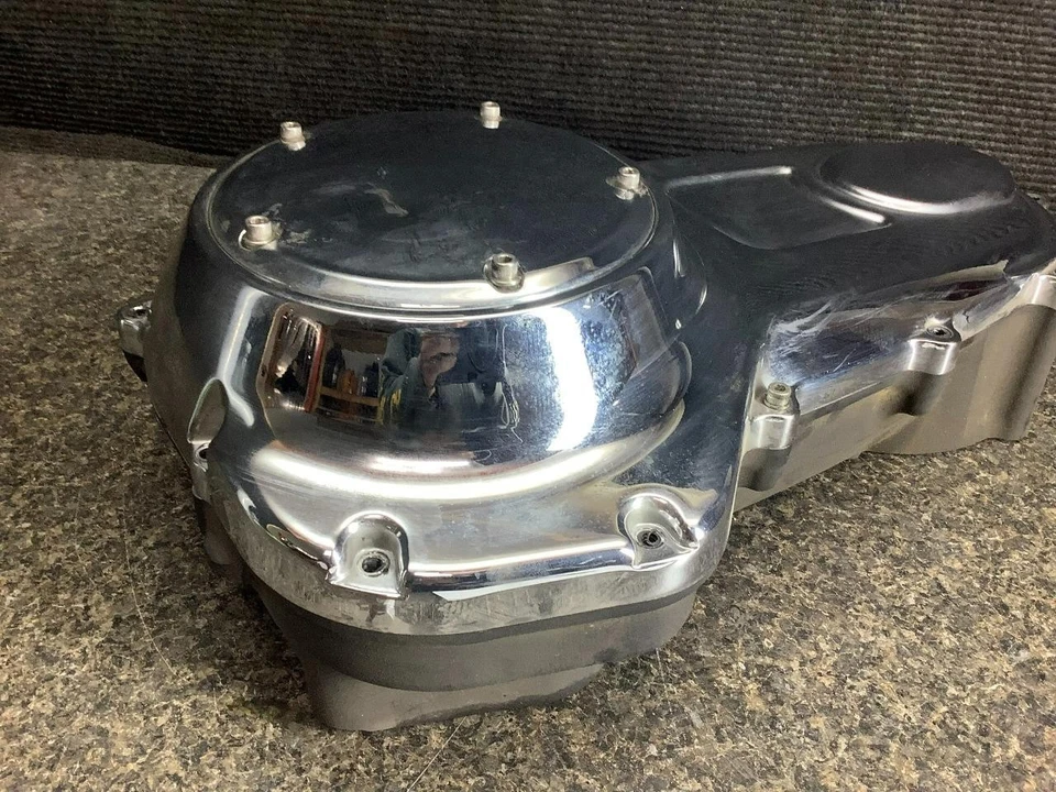 14 Harley Electra-Glide FLHT FLHTK Primary Case Clutch Cover 42B - Image 3 of 3