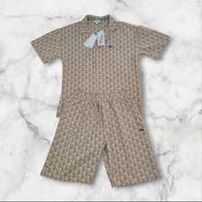 Lacoste Monogram Overall Beige Gr. S-M-L-XL-XXL