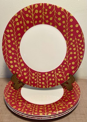 Rare Cacharel Mimosa Dinner Plates * 4 pieces available