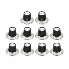 10Pcs Speaker Control Knob Power Amplifier Knob 29x19mm Digital Knob Cap Set