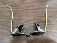 1940  s American Optical Ful-Vue SUNGLASSES w Side Shields