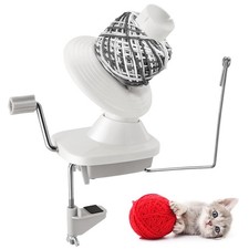 Yarn Winder, Hand-Operated Yarn Ball Winder, Yarn Cake Winder, Manual Wool Wi...