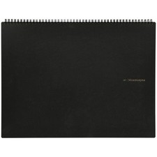 Maruman MNEMOSYNE Notebook 12.2 x 16.5 Inches Horizontal A3 , 5mm-squared, 7...
