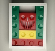 Vintage 1982 Mint-Man Puzzle Mints Dispenser Kelrack Ltd Made in England