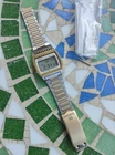 Vintage Lcd Digital Watch Seiko A359-5050 Gold Plated Nos